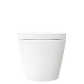 Koko Tornado Flush Wall Hung Toilet Suite, Matte White